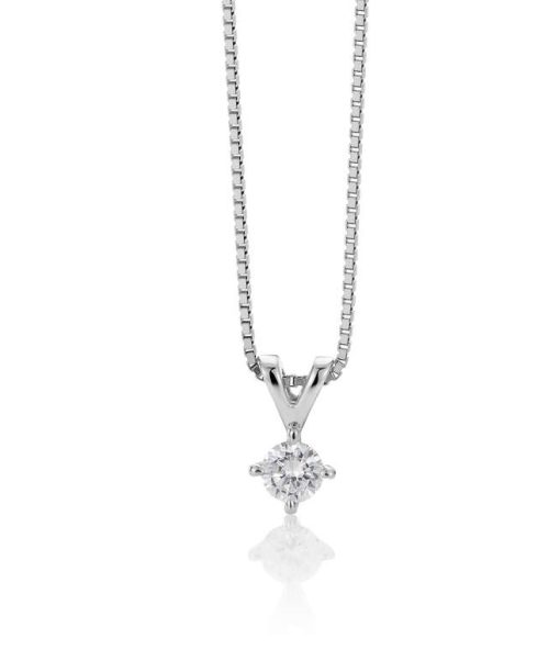 Anheng Maud 4 klo med LAB grown diamant