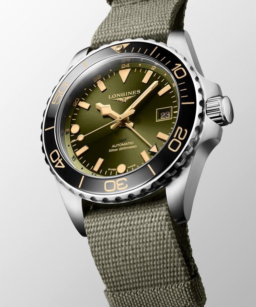 Alternative view of Longines HydroConquest GMT 41MM - L3.790.4.06.2