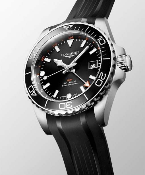 Alternative view of Longines HydroConquest GMT 41MM - L3.790.4.56.9