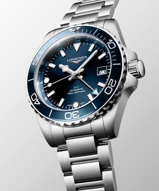Alternative view of Longines HydroConquest GMT 41MM - L3.790.4.96.6