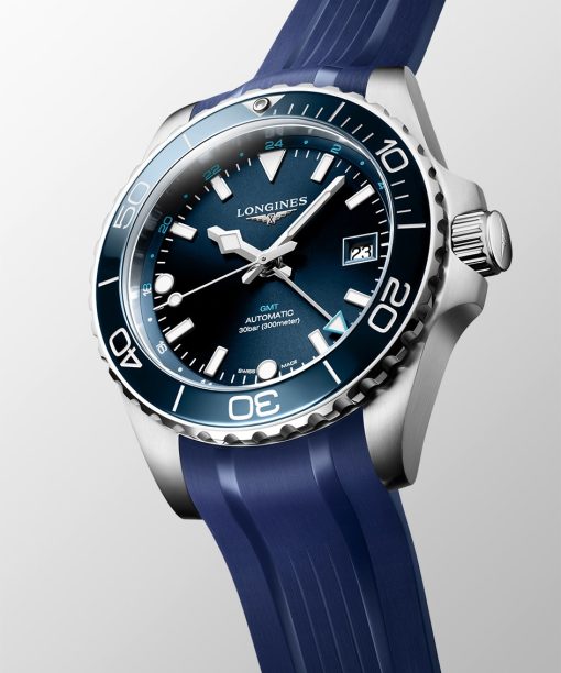Alternative view of Longines HydroConquest GMT 41MM - L3.790.4.96.9