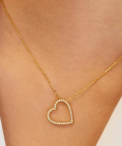 Alternative view of Ania Haie Gold Heart Necklace