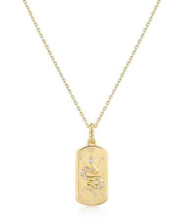 Ania Haie Gold Serpent Necklace