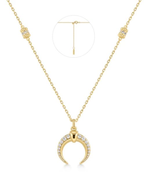 Ania Haie Gold Reversible Horn Necklace