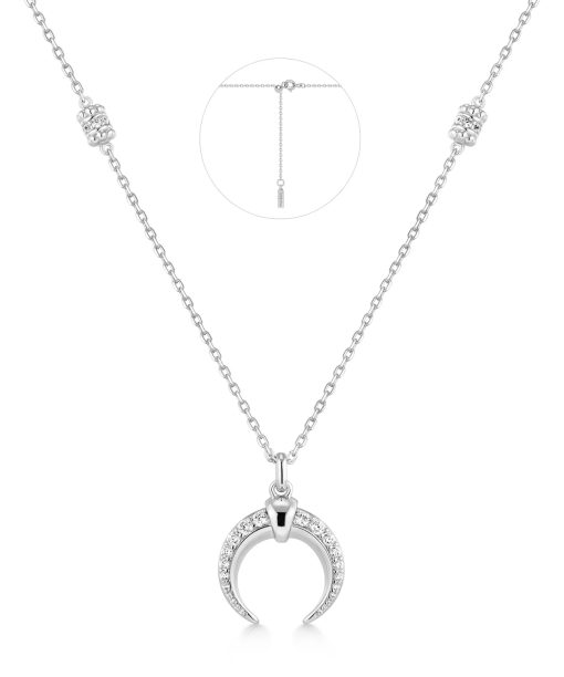 Ania Haie Silver Reversible Horn Necklace