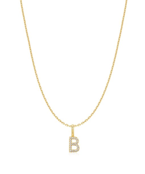 Ania Haie Gold Letter B Initial Necklace