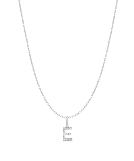 Ania Haie Silver Letter E Initial Necklace