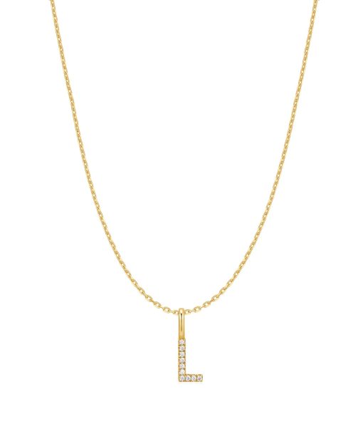 Ania Haie Gold Letter L Initial Necklace