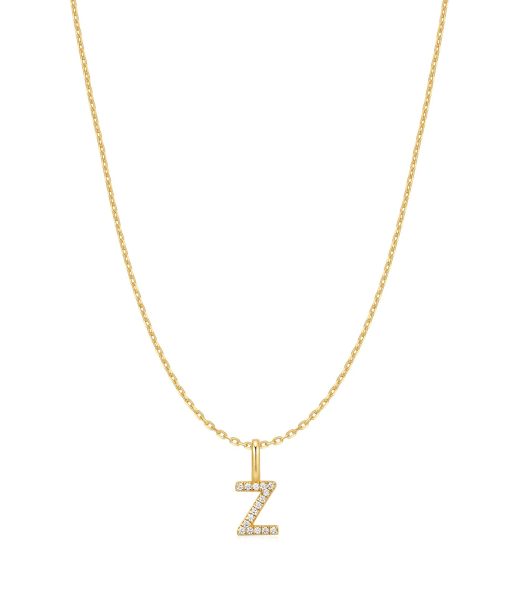 Ania Haie Gold Letter Z Initial Necklace