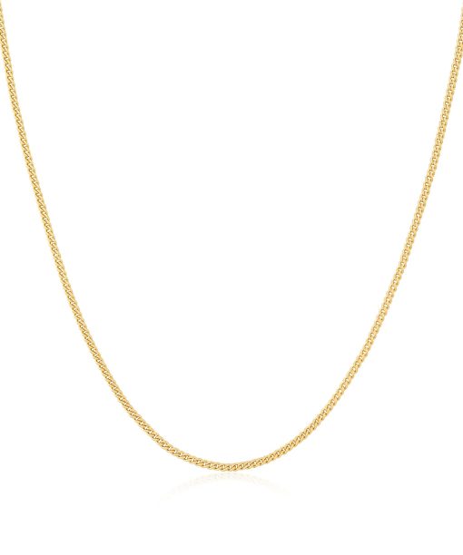 Ania Haie Gold Slim Curb Link Chain Necklace