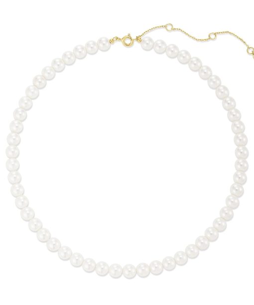 Ania Haie Gold Classic Shell Pearl Beaded Necklace