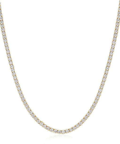 Ania Haie Gold Classic Tennis Necklace