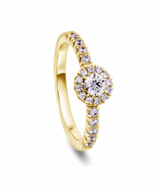 Delight i gult gull 03,56 ct WSI 2,1 mm