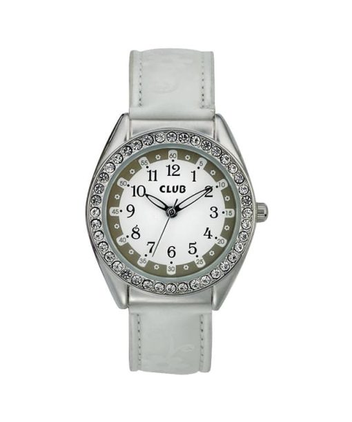 Club p pal hvit a m/hvit rem ø32