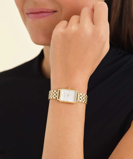 Alternative view of Rosefield Octagon XS Gold 19.5x24mm