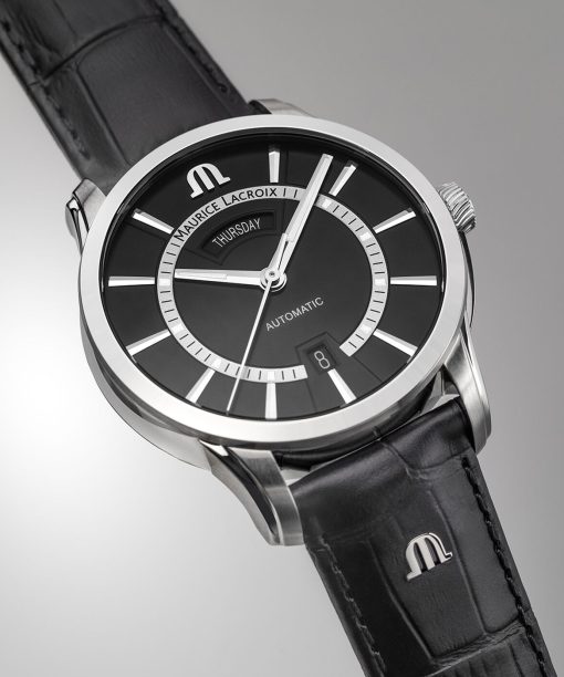 Alternative view of Maurice Lacroix Pontos Day Date 41mm - PT6358-SS001-332-2