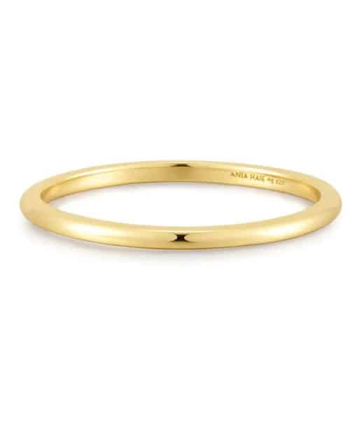 Ania Haie Gold Plain Ring