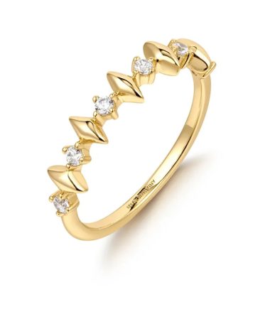 Alternative view of Ania Haie Gold Multi Sparkle Ring