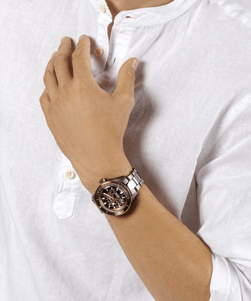 Alternative view of Rado Captain Cook High-Tech Ceramic Skeleton 43MM - R32148162