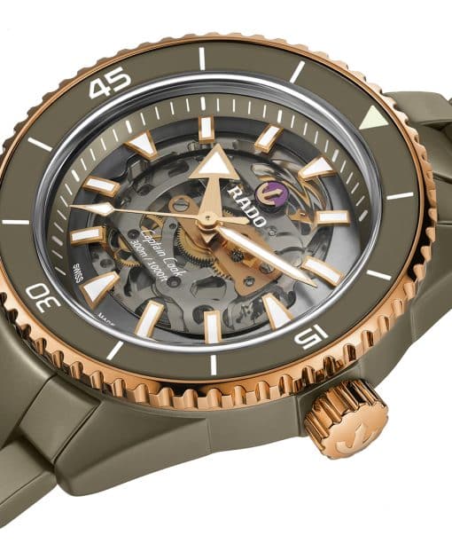 Alternative view of Rado Captain Cook High-Tech Ceramic Skeleton - R32150162