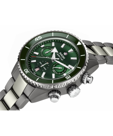 Alternative view of Rado Captain Cook High-Tech Ceramic Automatic Chronograph 43 mm - R32189313