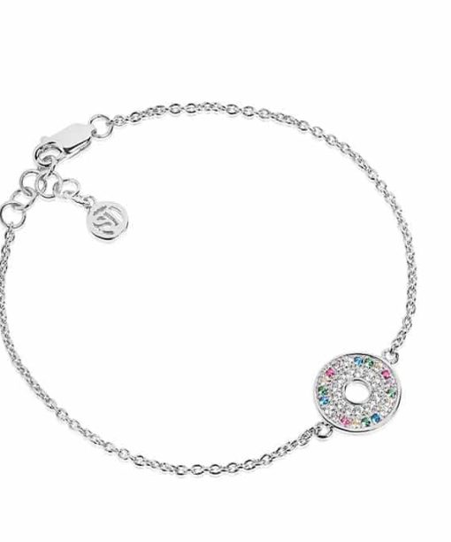 Sif Jakobs - Bracelet Valiano With Multicoloured Zirconia