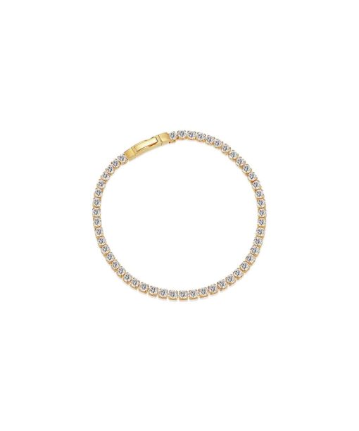 Sif Jakobs Bracelet Ellera Grande - 18k Gold Plated, With White Zirconia