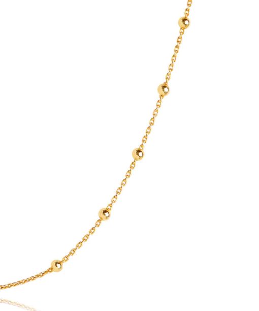 Alternative view of Sif Jakobs necklace cavalier - 18k gold plated