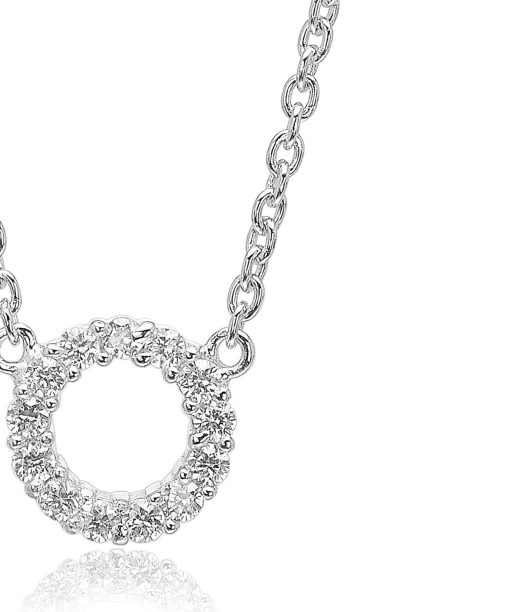 Alternative view of Sif Jakobs Necklace Biella Piccolo with white zirconia