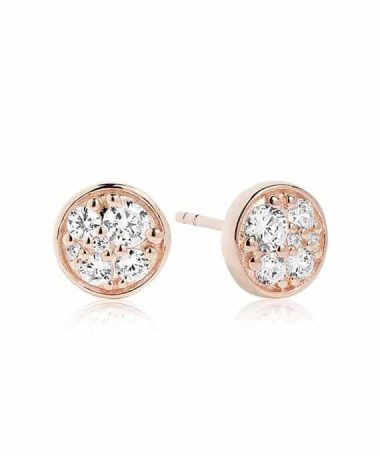 Sif Jakobs - Earrings Novara Piccolo - 18K Rose Gold Plated With Zirconia