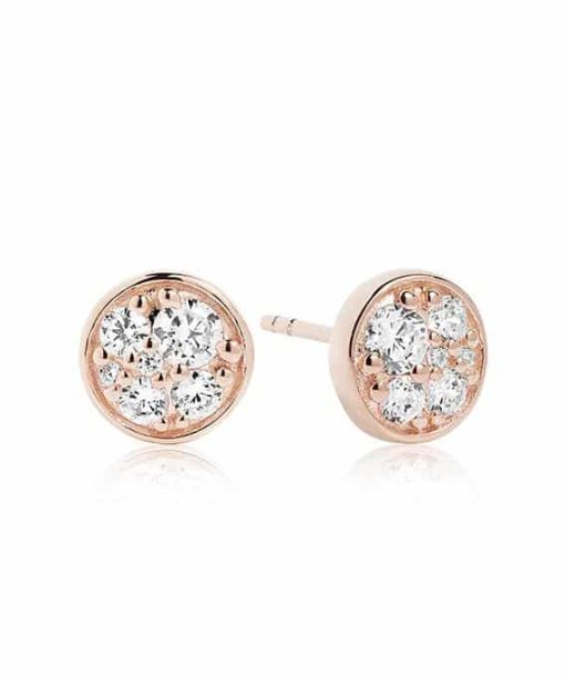 Sif Jakobs - Earrings Novara Piccolo - 18K Rose Gold Plated With Zirconia