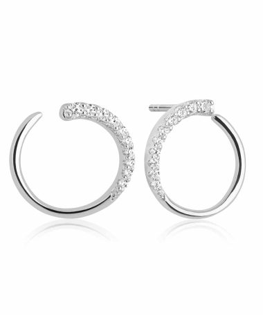 Sif Jakobs Earrings Portofino with white zirconia