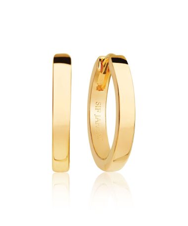 Sif Jakobs Earrings ellera pianura - 18k gold plated