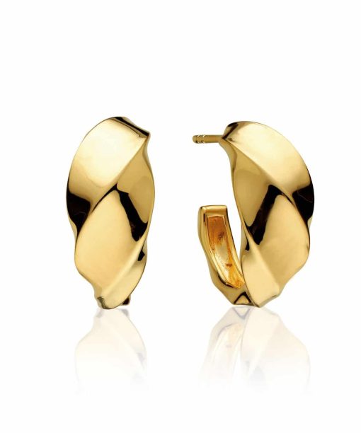 Sif Jakobs Earrings Ferrara Ardito Pianura - 18k Gold Plated
