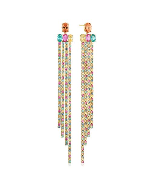 Sif Jakobs Earrings Ellisse Lungo Exclusive Grande