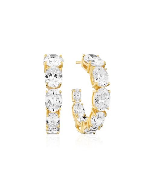 Sif Jakobs Earrings Ellisse Creolo Grande