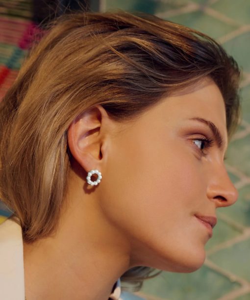 Alternative view of Sif Jakobs Earrings Biella Altro Perla