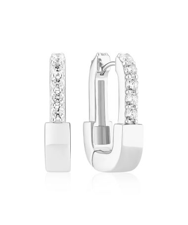 Sif Jakobs Earrings Maratea with white zirconia
