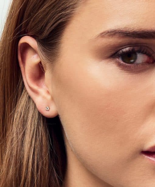 Alternative view of Sif Jakobs Solitaire earrings Venice Single - with lab-grown diamonds