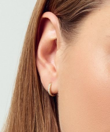 Alternative view of Sif Jakobs Earring Alba Single - with lab-grown diamonds