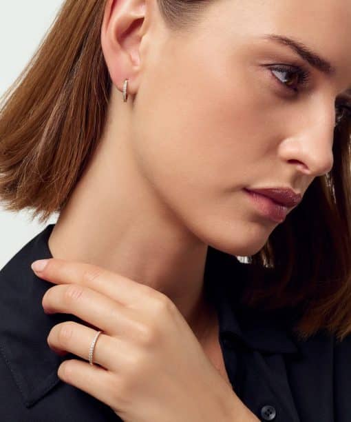 Alternative view of Sif Jakobs Earring Alba Single - with lab-grown diamonds