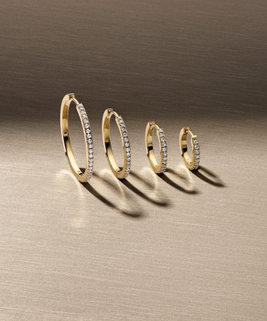 Alternative view of Sif Jakobs Earring Alba Single - with lab-grown diamonds