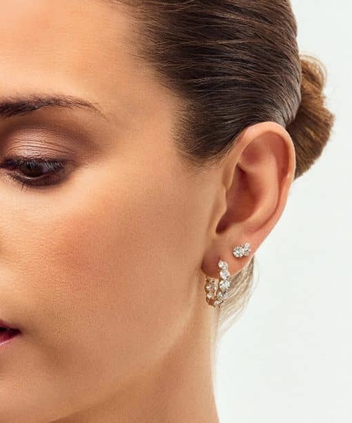 Alternative view of Sif Jakobs Earrings Ariccia - with lab-grown diamonds