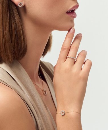 Alternative view of Sif Jakobs Earrings Brina - with lab-grown diamonds