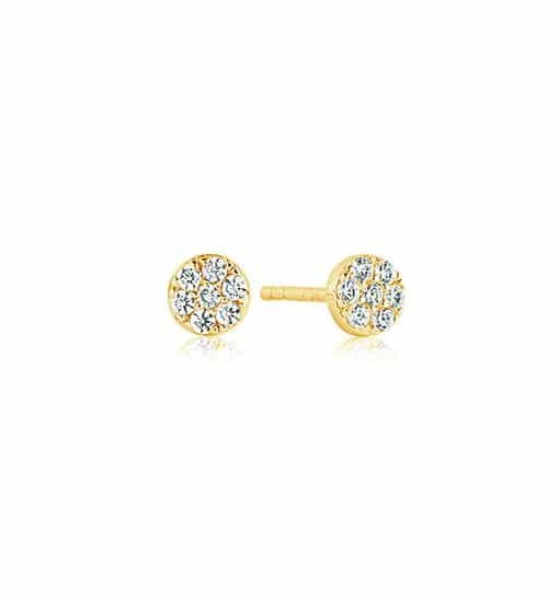 Sif Jakobs - Earrings Cecina - 18K Gold Plated With Zirconia
