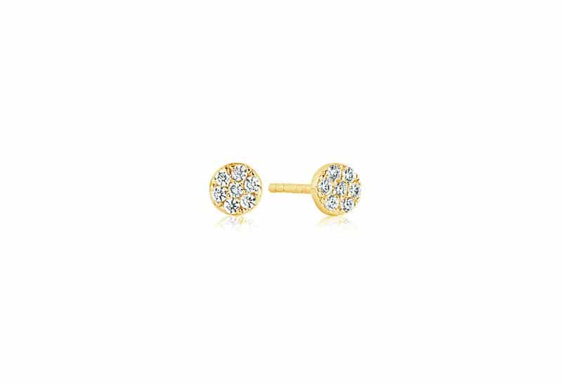 Sif Jakobs - Earrings Cecina - 18K Gold Plated With Zirconia