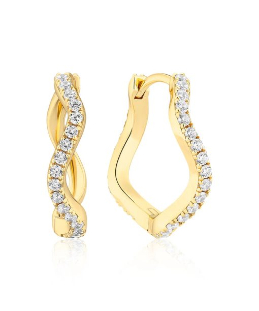 Alternative view of Sif Jakobs Earrings Ellera Waves