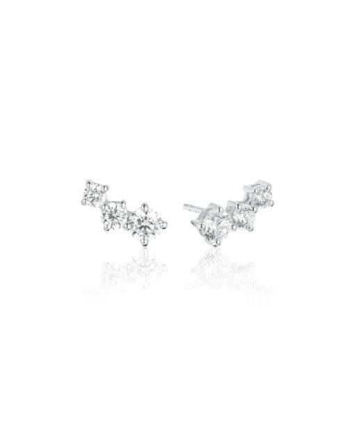 Sif Jakobs Earrings Belluno Piccolo - With White Zirconia