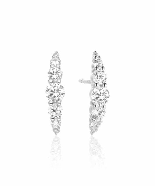 Sif Jakobs Earrings Belluno - With White Zirconia