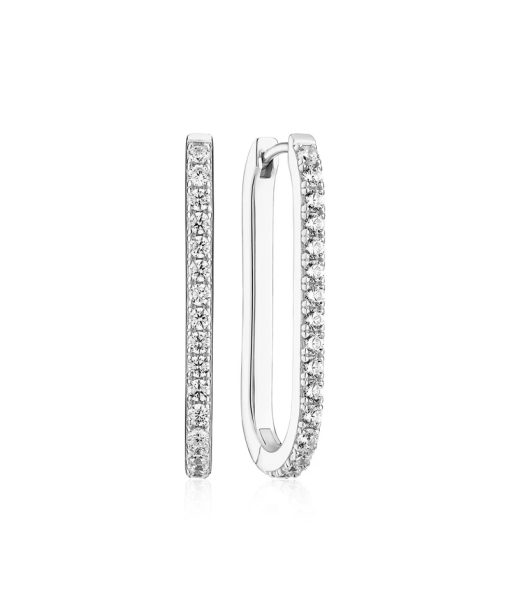 Alternative view of Sif Jakobs Earrings Capizzi with white zirconia